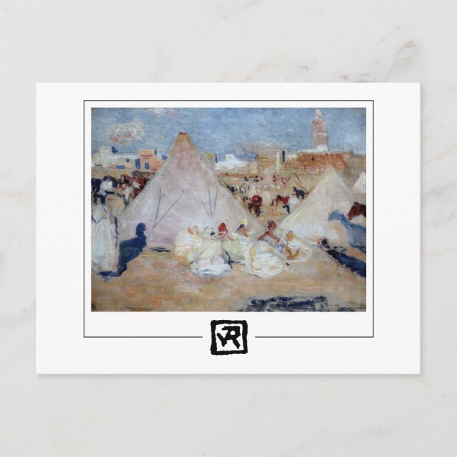 Théo van Rysselberghe #61 - Fackvykort Vykort (Framsida)