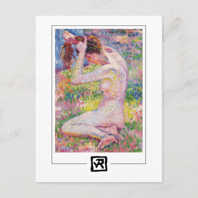 Théo van Rysselberghe #91 - Fin Art Postcard Vykort (Framsida)