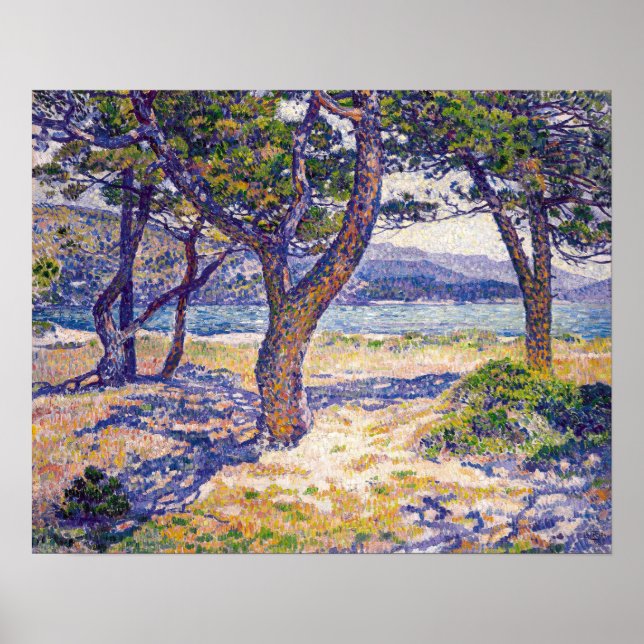 Theo Van Rysselberghe Medelhavet Poster (Framsidan)