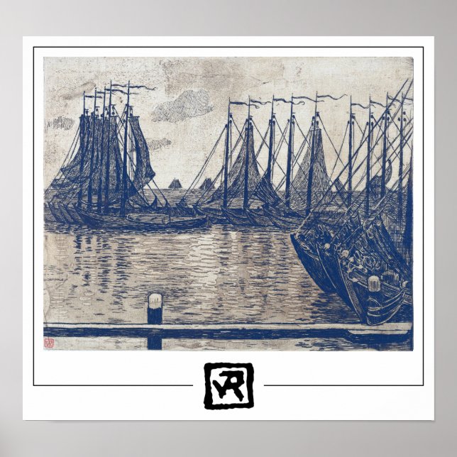 Théo van Rysselberghe Zedign Art Poster #181 (Framsidan)