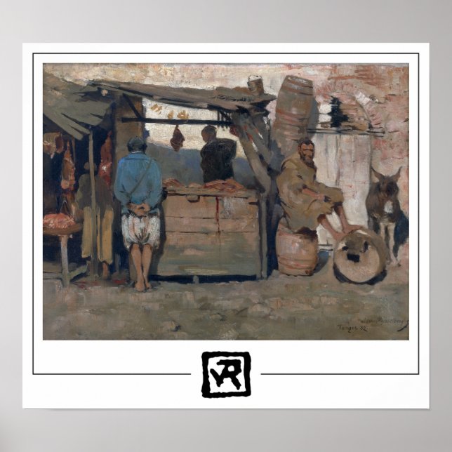 Théo van Rysselberghe Zedign Art Poster #186 (Framsidan)