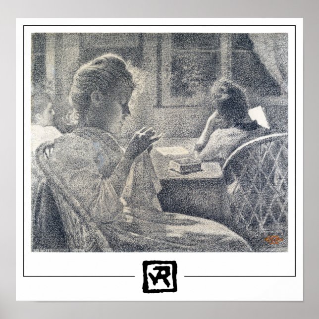 Théo van Rysselberghe Zedign Art Poster #210 (Framsidan)