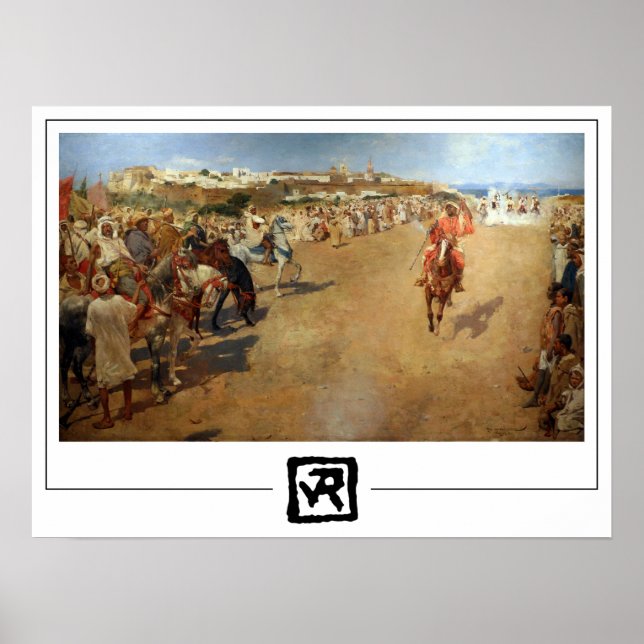 Théo van Rysselberghe Zedign Art Poster #241 (Framsidan)