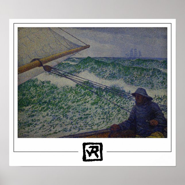 Théo van Rysselberghe Zedign Art Poster #27 (Framsidan)