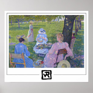 Théo van Rysselberghe Zedign konstaffisch #110 Poster