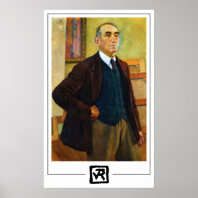Théo van Rysselberghe Zedign konstaffisch #147 Poster (Framsidan)