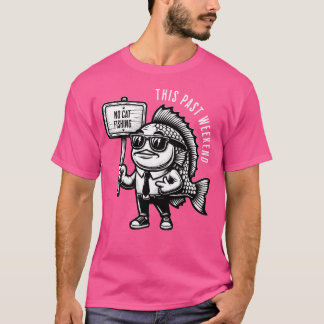 Theo Von Podcast No Catfish Pranyny Fish Design T Shirt