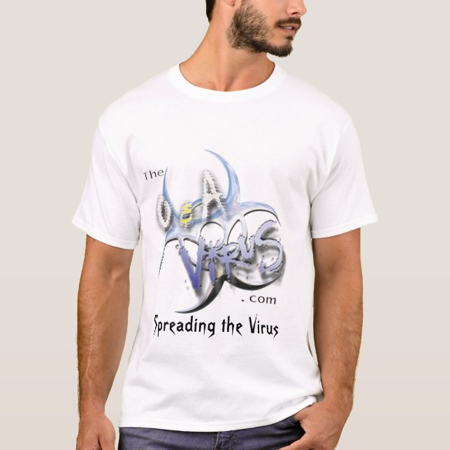 TheOandAVirus.com officiell T-tröja med trycket Tee Shirt (Framsida)