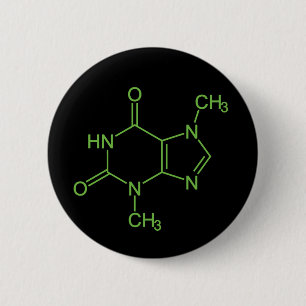 Theobromin Choklad Molekyl Kemisk Diagram Knapp