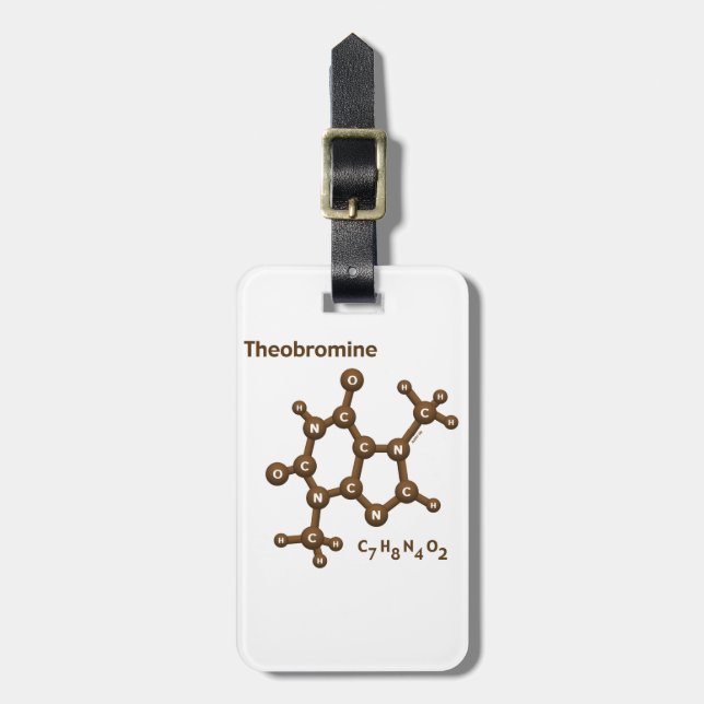 Theobromine Bagagebricka (Vertikal Framsida)