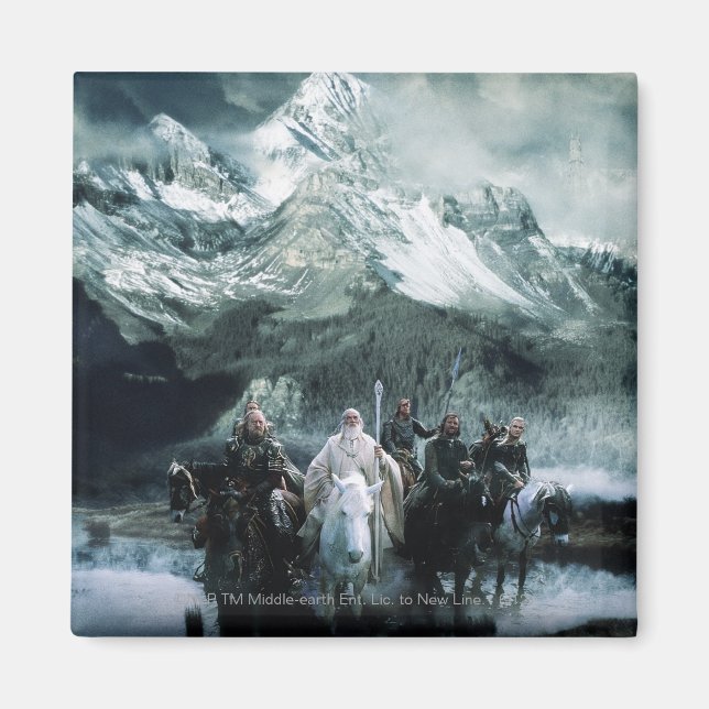 Theoden och Fellowship Magnet (Framsidan)