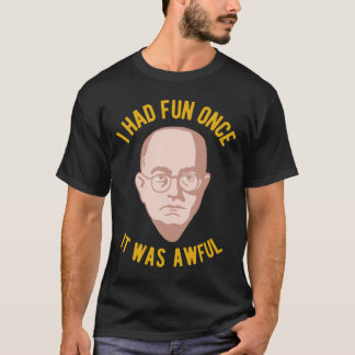Theodor Adorno Philosophy Meme - jag hade Roligt G T Shirt