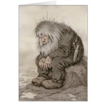 Theodor Kittelsen Troll undrar hur det gamla antec