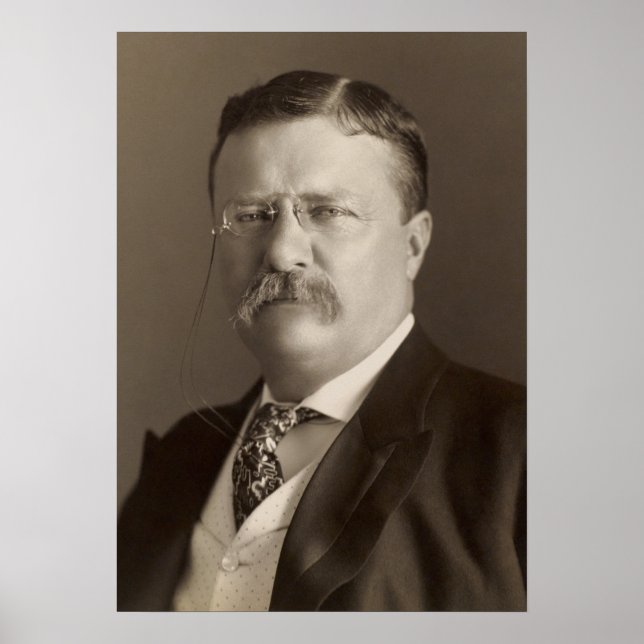 Theodore Roosevelt, 26:e USA:s president Poster (Framsidan)