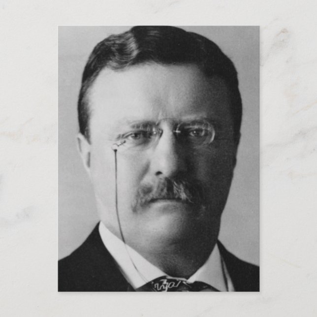 Theodore Roosevelt 26 Vykort (Framsida)