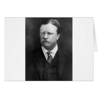 Theodore Roosevelt Hälsningskort