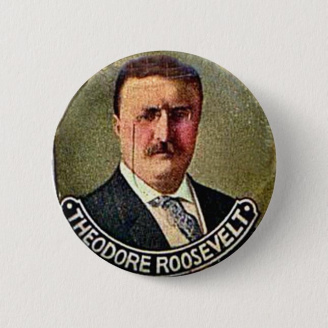 Theodore Roosevelt - knäppas Knapp (Framsida)