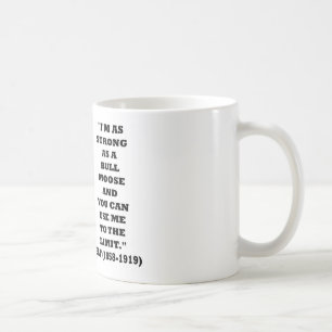 Theodore Roosevelt mig förmiddag som så är star Kaffemugg