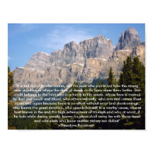 Theodore Roosevelt Motivational Quote