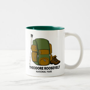 Theodore Roosevelt National Park Backpack Två-Tonad Mugg