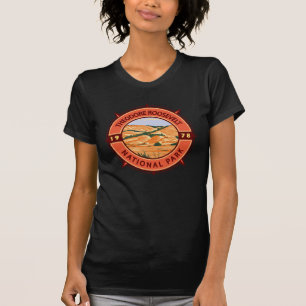 Theodore Roosevelt National Park Retro Compass T Shirt