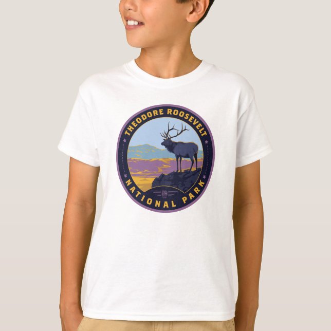 Theodore Roosevelt National Park T Shirt (Framsida)