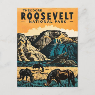 Theodore Roosevelt National Park Vykort