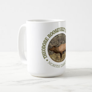 Theodore Roosevelt nationalpark (älgen) Kaffemugg