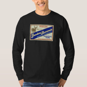 Theodore Roosevelt nationalpark (Hjort) T Shirt