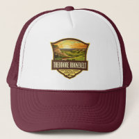 Theodore Roosevelt nationalpark Illustration Art