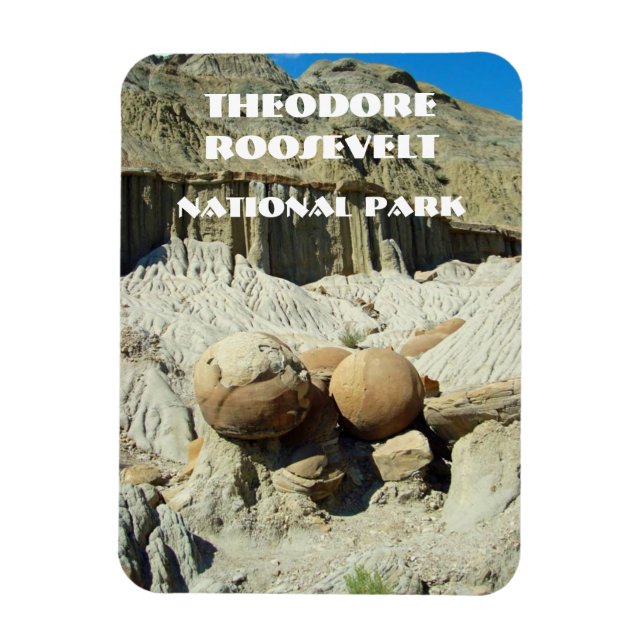 Theodore Roosevelt NP Magnet (Vertikal)