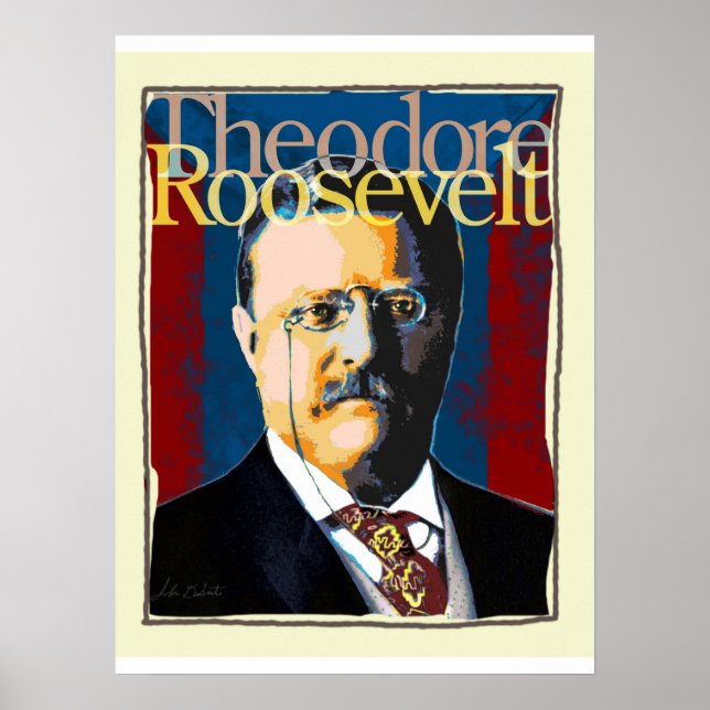 Theodore Roosevelt Poster (Framsidan)