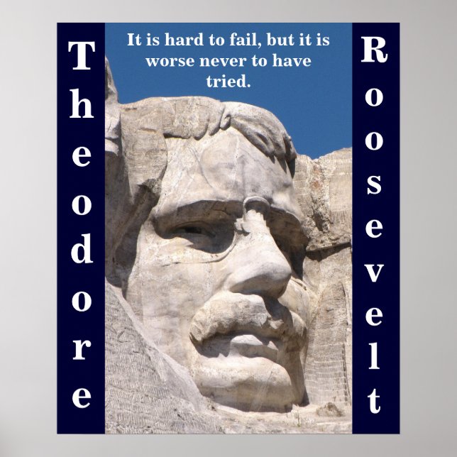 Theodore Roosevelt Poster (Framsidan)