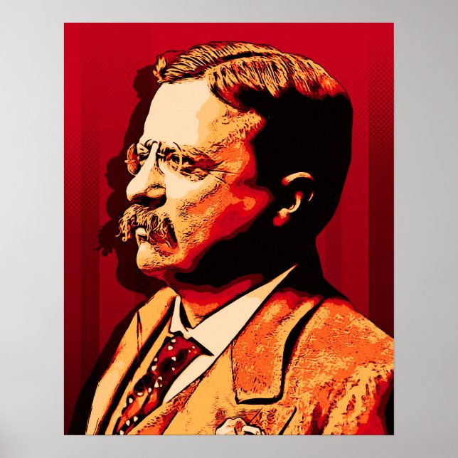 Theodore Roosevelt Poster (Framsidan)
