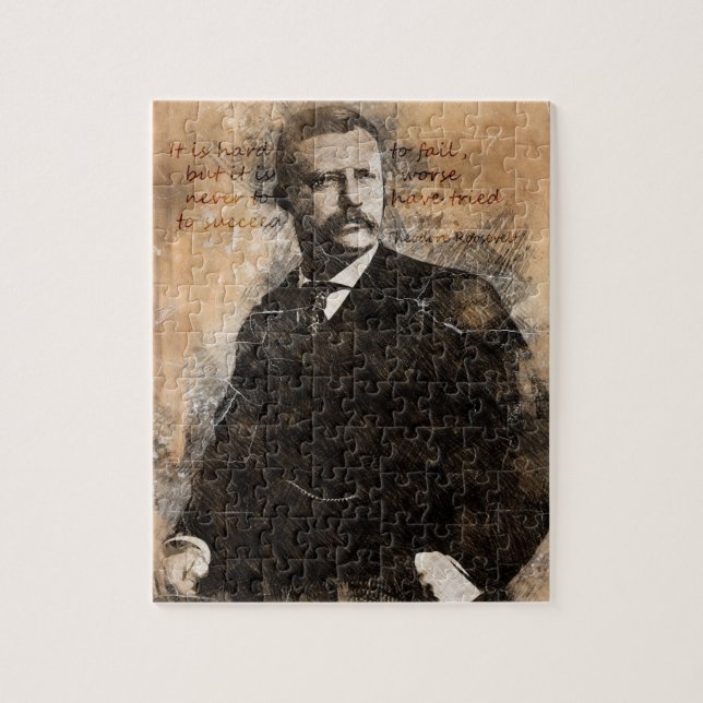 Theodore Roosevelt Pussel (Vertikal)