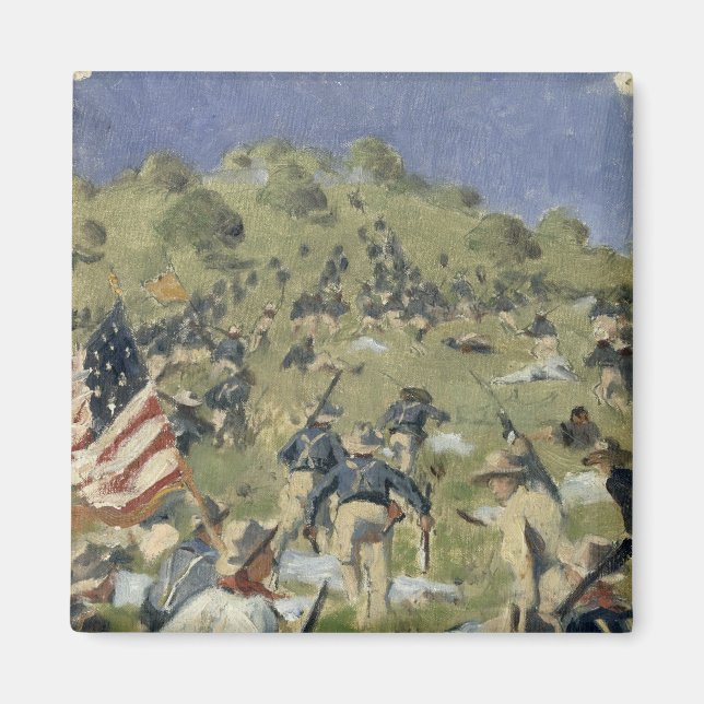 Theodore Roosevelt som tog Saint Juan Magnet (Framsidan)