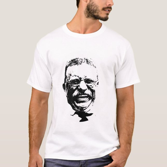 Theodore Roosevelt T-shirt (Framsida)