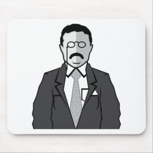 Theodore Roosevelt tecknad Musmatta