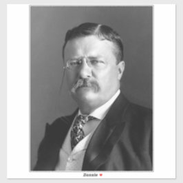 Theodore Roosevelt Teddy President Republican Klistermärken