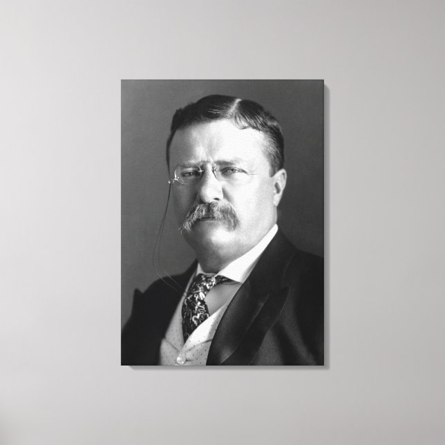 Theodore Roosevelt Teddy President Republikan Canvastryck (Framsida)