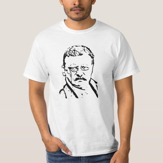 Theodore Roosevelt Tee Shirt (Framsida)