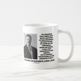 Theodore Roosevelt Tresoni American Public Public Kaffemugg