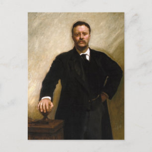 Theodore Roosevelt Vykort