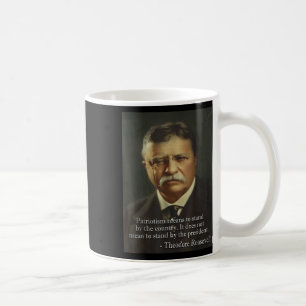Theodore Teddy Roosevelt Meme _ Anti Trump Tee Kaffemugg