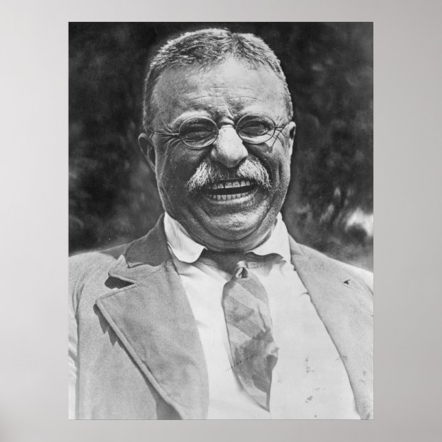 Theodore "Teddy" Roosevelt Poster (Framsidan)