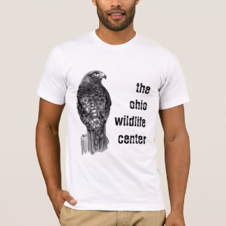 theohiowildlifecenter-röd svanhök t-shirt