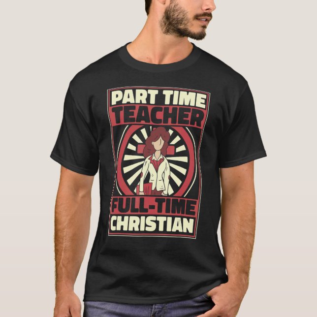 Theology Bible Study Christianity   Christian Teac T Shirt (Framsida)