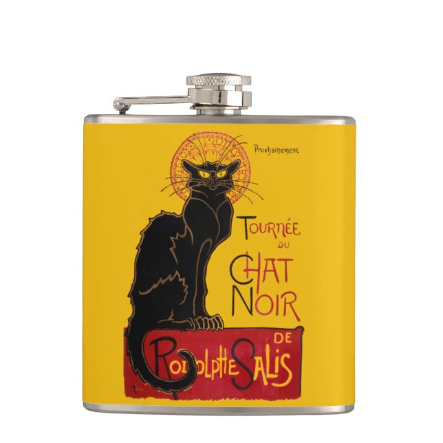 Theophile Steinlen - Le Chat Noir Vintage Fickplunta (Framsidan)