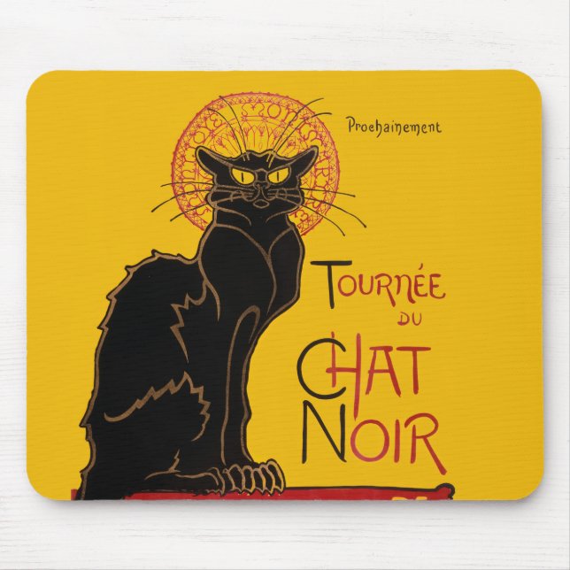 Theophile Steinlen - Le Chat Noir Vintage Musmatta (Framsidan)