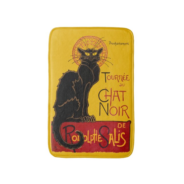 Theophile Steinlen - Le Chatta Noir Vintage Badrumsmatta (Framsidan (Vertikal))